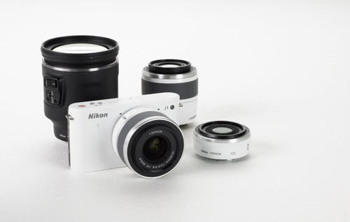 monture et objectif nikkor