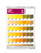 Exemple Pantone