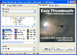 Logiciel Easy Thumbnails