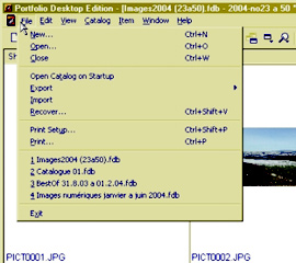 Portfolio 5 - 6 Menu File mt_popup:6 Menu File