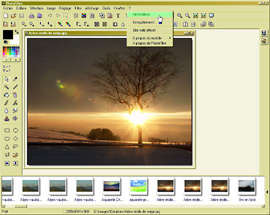 Photofiltre 6.02 - 20 Menu Infos mt_popup:20 Menu Infos