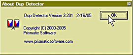Dup Detector - 11 Signature mt_popup:11 Signature