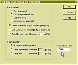 Dup Detector - 16 L'onglet Find Dups mt_popup:16 L'onglet Find Dups