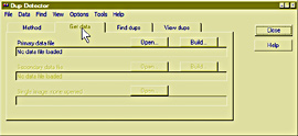 Dup Detector - 2 Sélection des zones mt_popup:2 Sélection des zones
