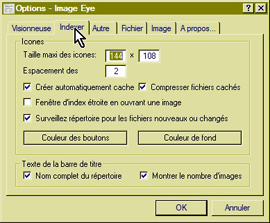 Image Eye 7.2 - 14 Onglet d'indexation mt_popup:14 Onglet d'indexation
