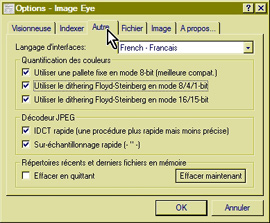 Image Eye 7.2 - 15 Onglet d'interface mt_popup:15 Onglet d'interface