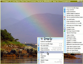 Image Eye 7.2 - 7 Sous menu 'fichier' mt_popup: 7 Sous menu 'fichier'