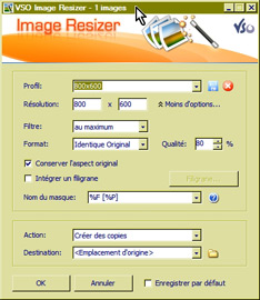 VSO Image Resizer - 3 Fenêtre principale mt_popup:3 Fenêtre principale
