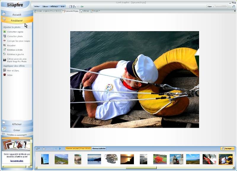 Corel Snapfire - 3 Améliorer mt_popup:3 Améliorer