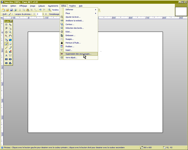 Paint.Net - 11 Menu Effets mt_popup:11 Menu Effets