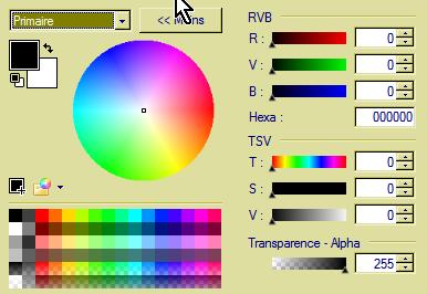 Paint.Net - 13 Gestion des couleurs mt_popup:13 Gestion des couleurs