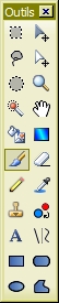 Paint.Net - 5 Barre d'outils mt_popup:5 Barre d'outils
