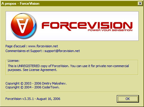 Force Vision - 29 A propos de Force Vision mt_popup:29 A propos de Force Vision