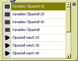 Artweaver - 7 Formes d’outils mt_popup: 7 Formes d’outils