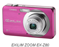 Exilim photographie