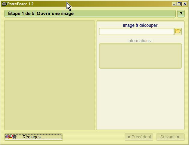 Posterazor - 1 Etape 1 – ouvrir une image mt_popup:1 Etape 1 – ouvrir une image