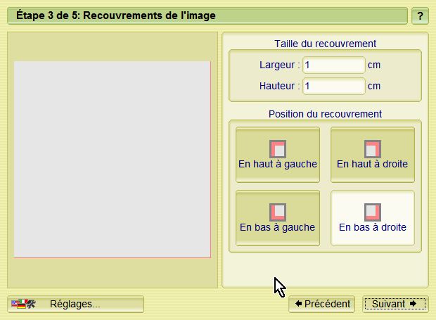 Posterazor - 8 Etape 3 – délimiter les recouvrements mt_popup: 8 Etape 3 – délimiter les recouvrements