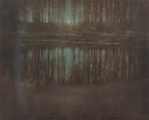 The Pond--Moonlight (Mamaroneck, New York) par Edward Steichen photographie