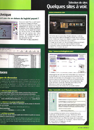Focus sur le net numéro 1 de Reflexe Numerique photographie