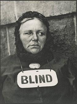 The Blind Woman par Paul Strand photographie