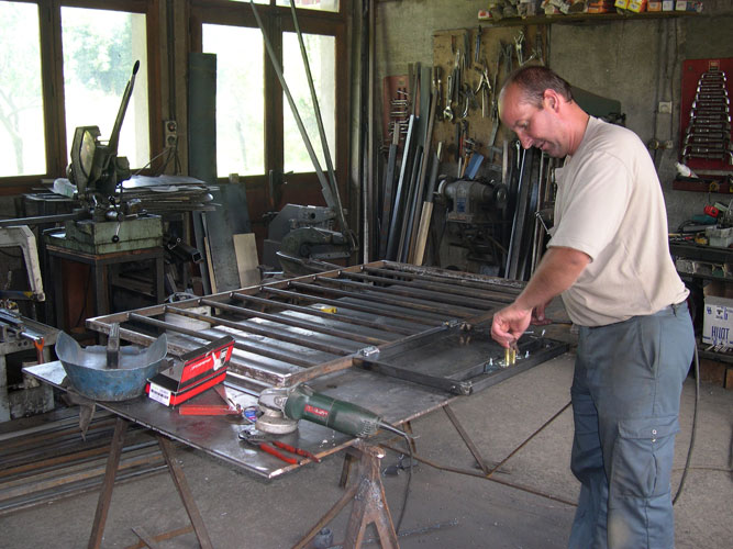 Grille de séparation Duvillard : Preparation du camping car