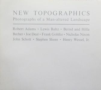 9 - New Topographics - Couverture Catalogue Exposition 1975 photographie
