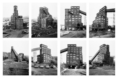 3 - Bernd and Hilla Becher - PREPARATION PLANT, HARRY E. COLLIERY COAL BREAKER, WILKES BARRE, PENNSYLVANIA, USA, 1974 photographie