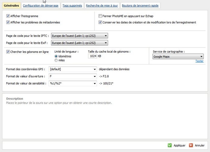 PhotoMe - 6 Paramétrages mt_popup:PhotoMe - 6 Paramétrages
