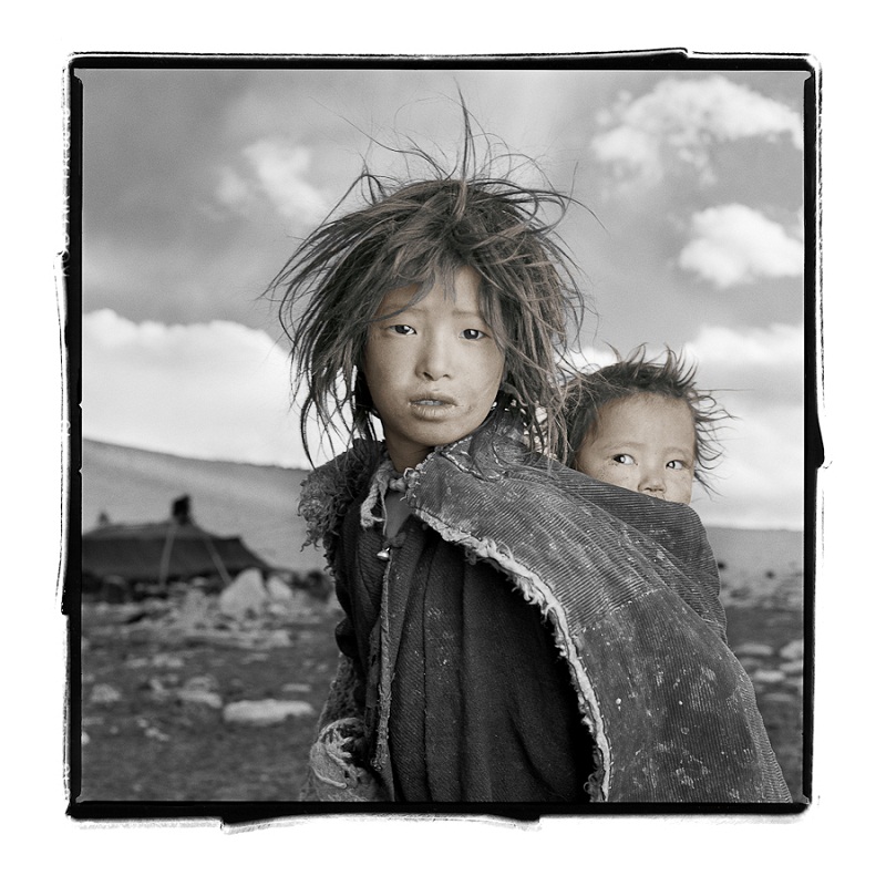 Jigme et Sonam par Phil Borges Jigme et Sonam par Phil Borges