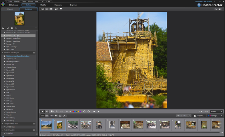 pratique_reflexe photodirector