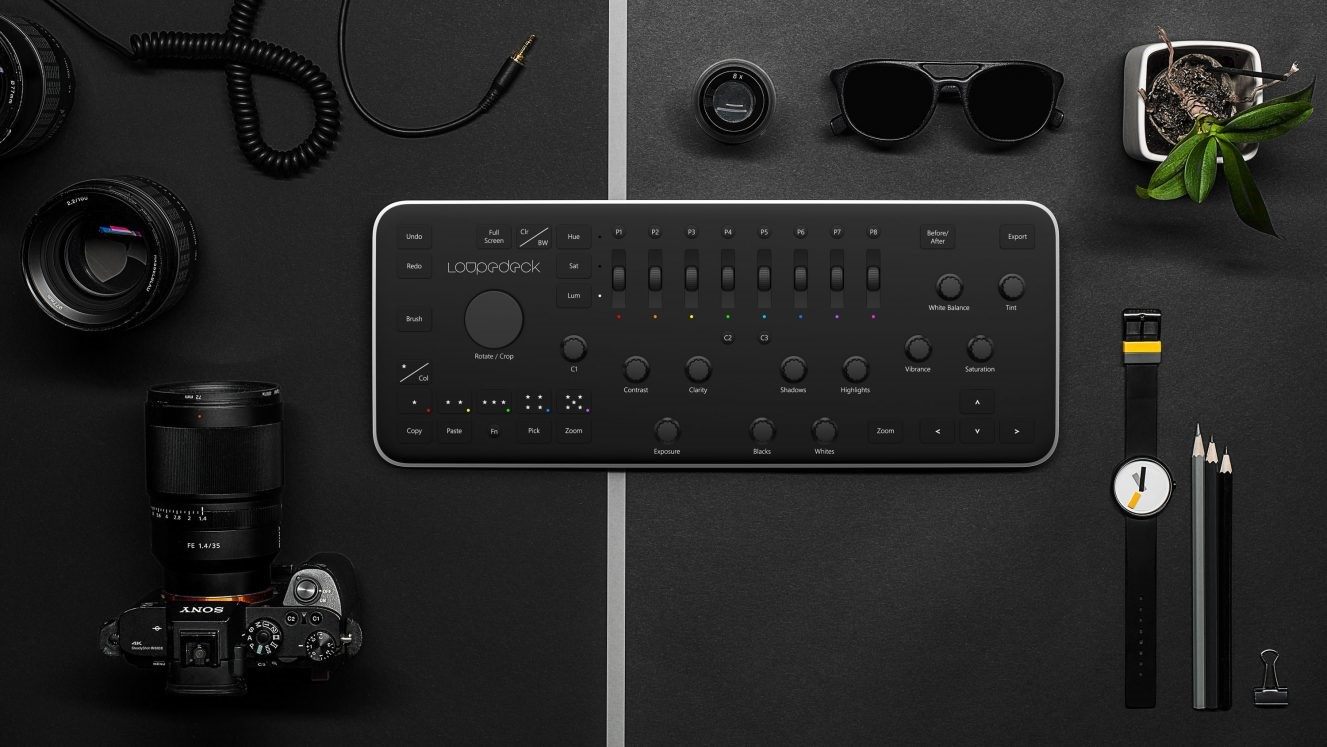 Test materiel console loupedeck pour lightroom loupedeck 2018