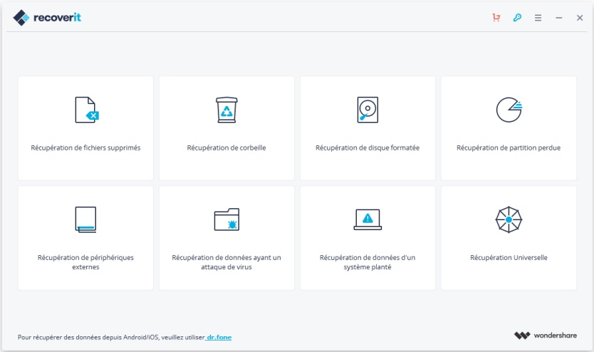 Récupérer photos supprimées - Wondershare Recoverit recuperer photo recoverit wondershare 2