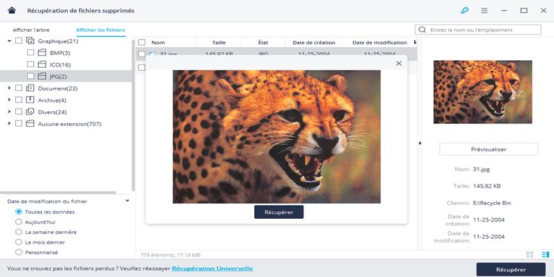 Récupérer photos supprimées - Wondershare Recoverit