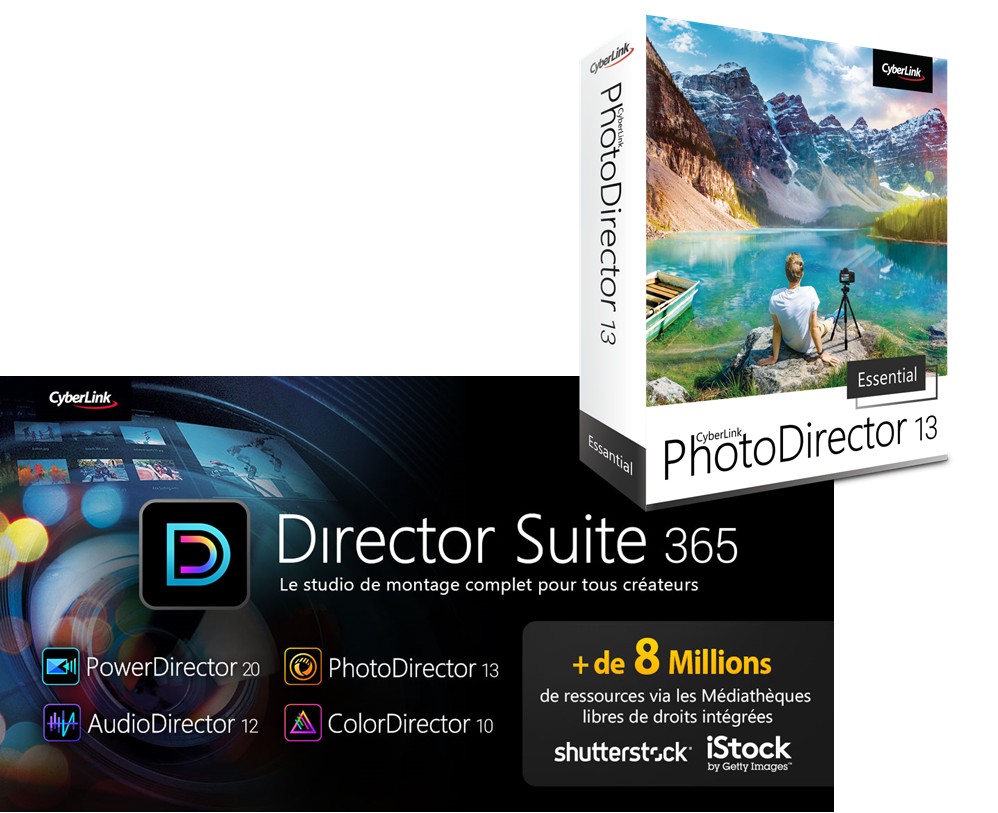 Cyberlink propose PhotoDirector 13 dans sa suite Director Suite Cyberlink propose PhotoDirector 13 dans sa suite Director Suite