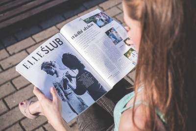 Photographies couverture magazine feminin