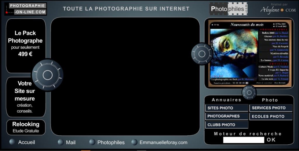 magazine photo photophiles en 2001
