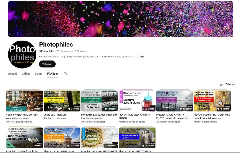 magazine photo youtube photophiles